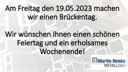 Brückentag Information