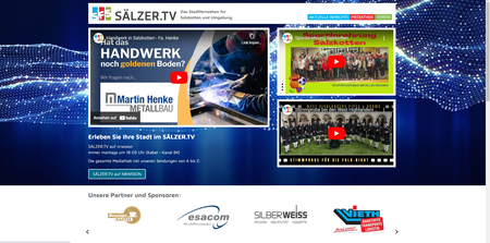 Screenshot einer Newsseite.